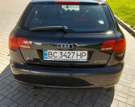 Черный Ауди А3, объемом двигателя 2 л и пробегом 280 тыс. км за 6000 $, фото 1 на Automoto.ua
