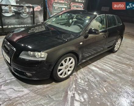 Черный Ауди А3, объемом двигателя 1.6 л и пробегом 220 тыс. км за 6400 $, фото 1 на Automoto.ua