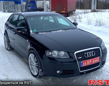 Чорний Ауді А3, об'ємом двигуна 1.6 л та пробігом 196 тис. км за 6900 $, фото 1 на Automoto.ua