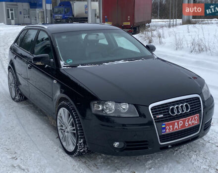 Чорний Ауді А3, об'ємом двигуна 1.6 л та пробігом 174 тис. км за 6900 $, фото 1 на Automoto.ua