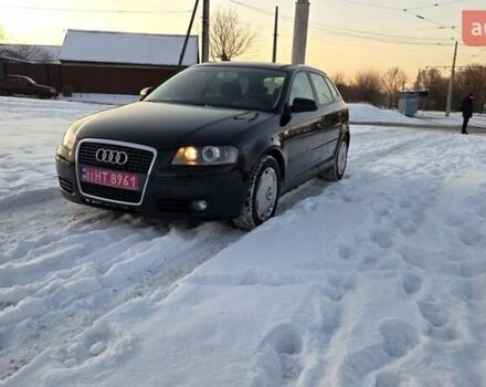 Черный Ауди А3, объемом двигателя 2 л и пробегом 230 тыс. км за 7500 $, фото 1 на Automoto.ua