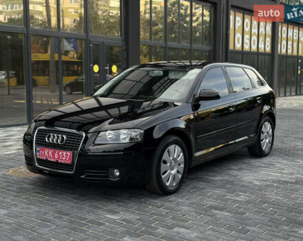Чорний Ауді А3, об'ємом двигуна 1.6 л та пробігом 222 тис. км за 6999 $, фото 1 на Automoto.ua