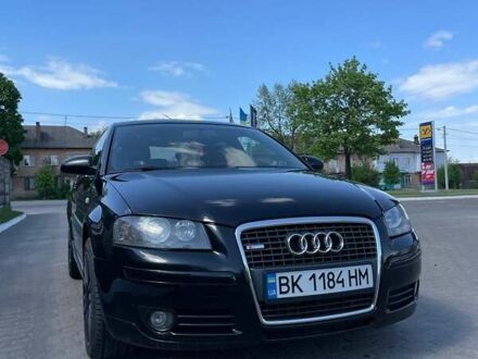 Черный Ауди А3, объемом двигателя 2 л и пробегом 244 тыс. км за 5850 $, фото 1 на Automoto.ua