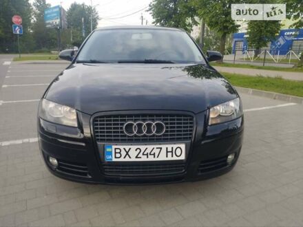 Ауді А3 2006 у Хмельницькому на Automoto.ua Чорний Ауді А3, об'ємом двигуна 2 л та пробігом 230 тис. км за 6800 $, фото 1 на Automoto.ua