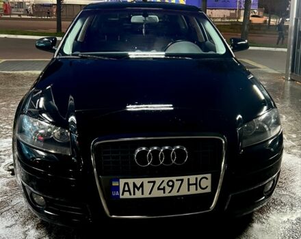 Черный Ауди А3, объемом двигателя 2 л и пробегом 290 тыс. км за 5200 $, фото 1 на Automoto.ua