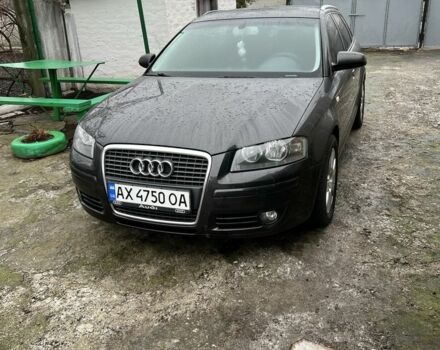 Черный Ауди А3, объемом двигателя 2 л и пробегом 254 тыс. км за 7200 $, фото 1 на Automoto.ua