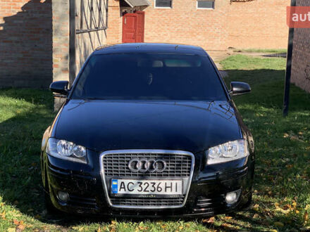 Черный Ауди А3, объемом двигателя 2 л и пробегом 464 тыс. км за 5950 $, фото 1 на Automoto.ua