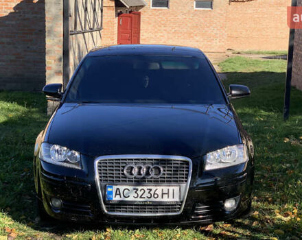 Черный Ауди А3, объемом двигателя 2 л и пробегом 464 тыс. км за 5950 $, фото 1 на Automoto.ua