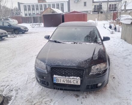 Черный Ауди А3, объемом двигателя 2 л и пробегом 196 тыс. км за 6500 $, фото 1 на Automoto.ua