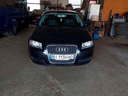Ауди А3 2007 в Полтаве на Automoto.ua Черный Ауди А3, объемом двигателя 1.4 л и пробегом 280 тыс. км за 8000 $, фото 1 на Automoto.ua