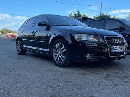 Ауді А3 2007 у Луцьку на Automoto.ua Чорний Ауді А3, об'ємом двигуна 2 л та пробігом 389 тис. км за 7000 $, фото 1 на Automoto.ua