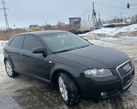 Чорний Ауді А3, об'ємом двигуна 2 л та пробігом 235 тис. км за 8000 $, фото 1 на Automoto.ua