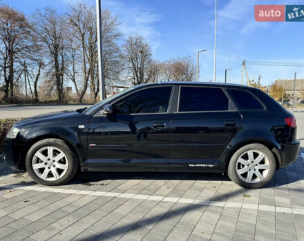 Черный Ауди А3, объемом двигателя 2 л и пробегом 305 тыс. км за 8400 $, фото 1 на Automoto.ua