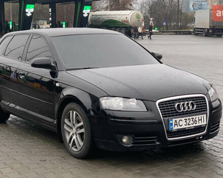 Черный Ауди А3, объемом двигателя 2 л и пробегом 465 тыс. км за 5750 $, фото 1 на Automoto.ua