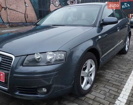 Черный Ауди А3, объемом двигателя 2 л и пробегом 221 тыс. км за 7650 $, фото 1 на Automoto.ua