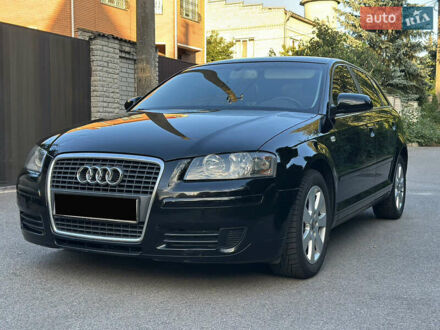 Чорний Ауді А3, об'ємом двигуна 1.6 л та пробігом 197 тис. км за 6600 $, фото 1 на Automoto.ua