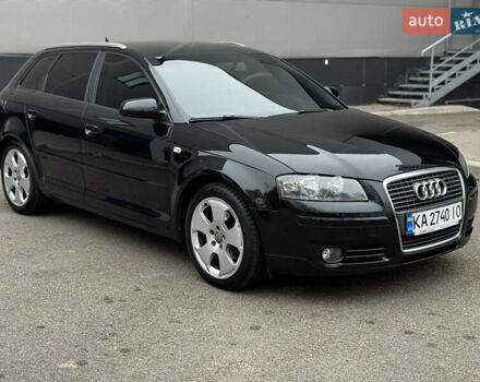 Черный Ауди А3, объемом двигателя 2 л и пробегом 200 тыс. км за 7999 $, фото 1 на Automoto.ua