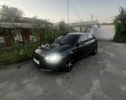 Черный Ауди А3, объемом двигателя 2 л и пробегом 307 тыс. км за 8500 $, фото 1 на Automoto.ua