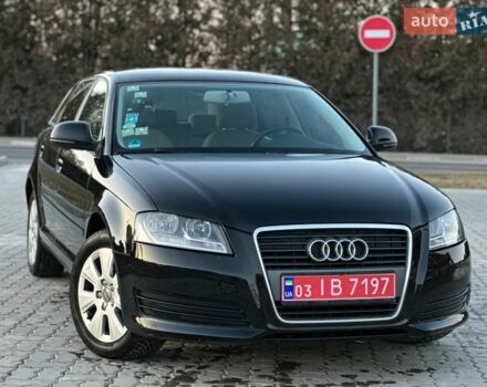 Чорний Ауді А3, об'ємом двигуна 1.6 л та пробігом 248 тис. км за 7555 $, фото 1 на Automoto.ua