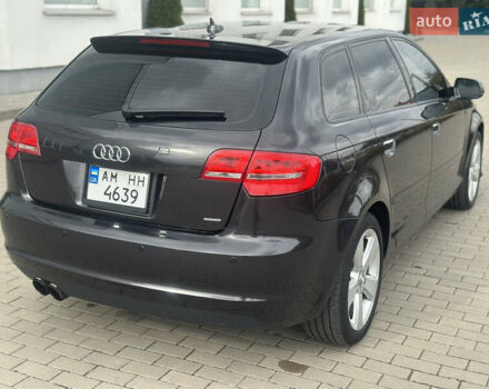Ауді А3 2010 у Житомирі на Automoto.ua Коричневий Ауді А3, об'ємом двигуна 2 л та пробігом 270 тис. км за 8999 $, фото 6 на Automoto.ua