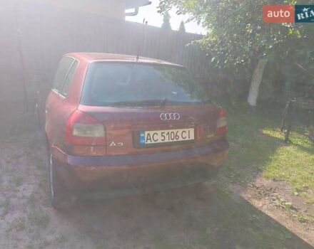 Красный Ауди А3, объемом двигателя 1.8 л и пробегом 300 тыс. км за 3000 $, фото 2 на Automoto.ua