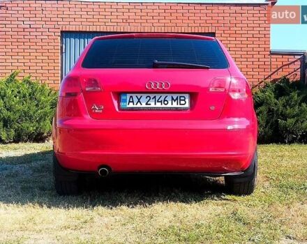 Красный Ауди А3, объемом двигателя 1.6 л и пробегом 215 тыс. км за 7300 $, фото 1 на Automoto.ua
