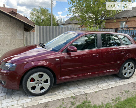 Красный Ауди А3, объемом двигателя 2 л и пробегом 245 тыс. км за 6900 $, фото 2 на Automoto.ua