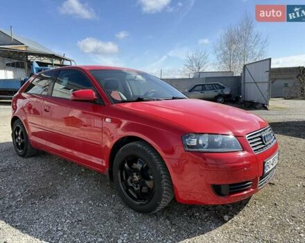 Красный Ауди А3, объемом двигателя 1.6 л и пробегом 163 тыс. км за 7500 $, фото 1 на Automoto.ua