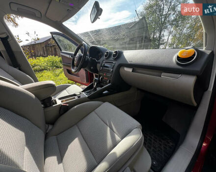 Красный Ауди А3, объемом двигателя 1.8 л и пробегом 170 тыс. км за 8300 $, фото 8 на Automoto.ua