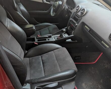 Красный Ауди А3, объемом двигателя 1.8 л и пробегом 185 тыс. км за 10000 $, фото 3 на Automoto.ua