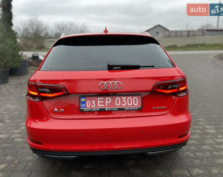Красный Ауди А3, объемом двигателя 1.4 л и пробегом 131 тыс. км за 14500 $, фото 9 на Automoto.ua