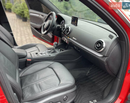 Красный Ауди А3, объемом двигателя 1.4 л и пробегом 131 тыс. км за 14500 $, фото 21 на Automoto.ua