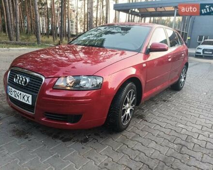 Красный Ауди А3, объемом двигателя 1.8 л и пробегом 163 тыс. км за 6200 $, фото 1 на Automoto.ua