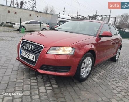 Червоний Ауді А3, об'ємом двигуна 1.39 л та пробігом 198 тис. км за 7557 $, фото 1 на Automoto.ua