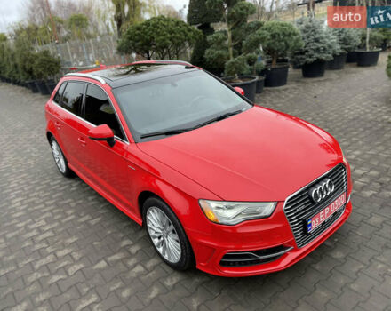 Красный Ауди А3, объемом двигателя 1.4 л и пробегом 131 тыс. км за 14500 $, фото 1 на Automoto.ua