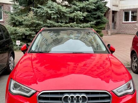 Красный Ауди А3, объемом двигателя 2 л и пробегом 80 тыс. км за 17500 $, фото 1 на Automoto.ua