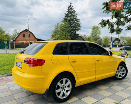 Жовтий Ауді А3, об'ємом двигуна 2 л та пробігом 98 тис. км за 6800 $, фото 6 на Automoto.ua