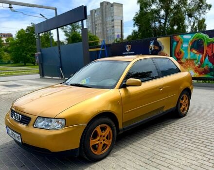 Желтый Ауди А3, объемом двигателя 1.8 л и пробегом 298 тыс. км за 3350 $, фото 1 на Automoto.ua