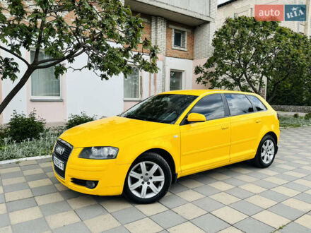 Жовтий Ауді А3, об'ємом двигуна 2 л та пробігом 98 тис. км за 6800 $, фото 1 на Automoto.ua