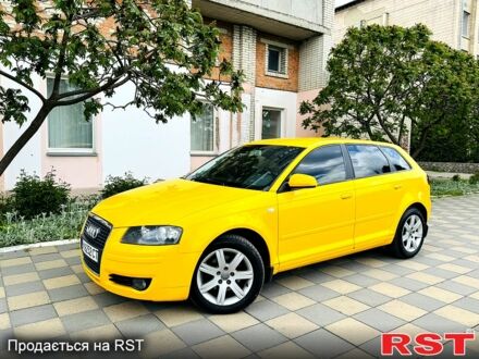 Ауди А3 2004 в Ромнах на Automoto.ua Желтый Ауди А3, объемом двигателя 2 л и пробегом 98 тыс. км за 8300 $, фото 1 на Automoto.ua