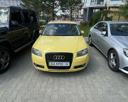 Желтый Ауди А3, объемом двигателя 2 л и пробегом 376 тыс. км за 4800 $, фото 1 на Automoto.ua