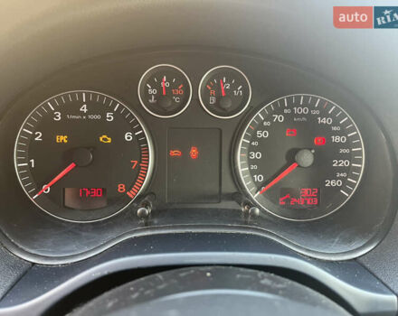 Сірий Ауді А3, об'ємом двигуна 1.6 л та пробігом 244 тис. км за 5100 $, фото 8 на Automoto.ua