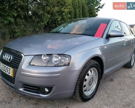Сірий Ауді А3, об'ємом двигуна 2 л та пробігом 224 тис. км за 6900 $, фото 1 на Automoto.ua