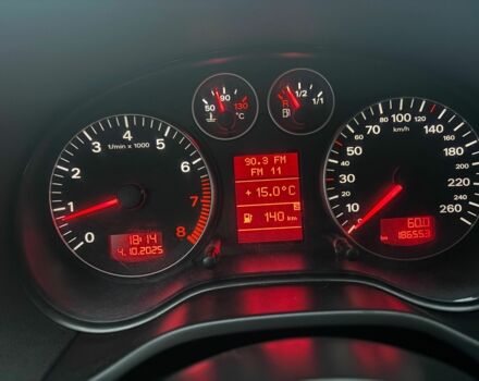 Сірий Ауді А3, об'ємом двигуна 2 л та пробігом 187 тис. км за 6200 $, фото 8 на Automoto.ua