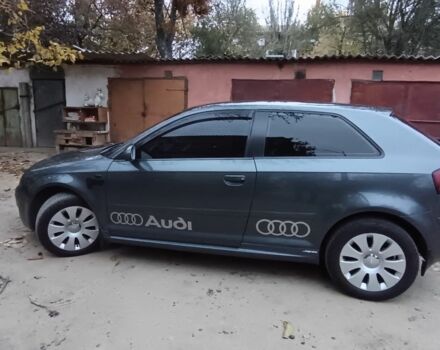 Серый Ауди А3, объемом двигателя 2 л и пробегом 270 тыс. км за 5000 $, фото 1 на Automoto.ua