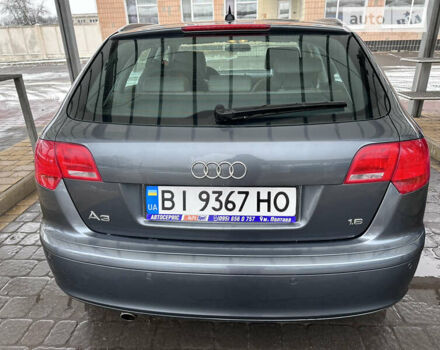 Сірий Ауді А3, об'ємом двигуна 1.6 л та пробігом 213 тис. км за 7800 $, фото 10 на Automoto.ua