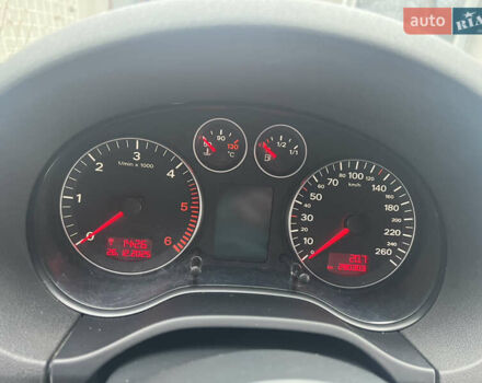 Сірий Ауді А3, об'ємом двигуна 2 л та пробігом 280 тис. км за 8299 $, фото 10 на Automoto.ua