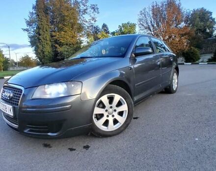 Серый Ауди А3, объемом двигателя 1.8 л и пробегом 231 тыс. км за 6599 $, фото 1 на Automoto.ua