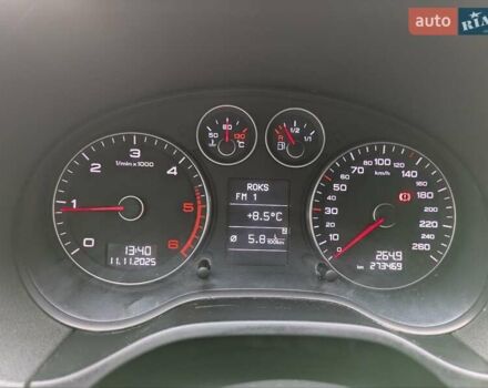 Серый Ауди А3, объемом двигателя 1.9 л и пробегом 273 тыс. км за 7600 $, фото 29 на Automoto.ua