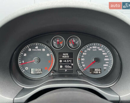 Сірий Ауді А3, об'ємом двигуна 1.98 л та пробігом 143 тис. км за 10599 $, фото 22 на Automoto.ua